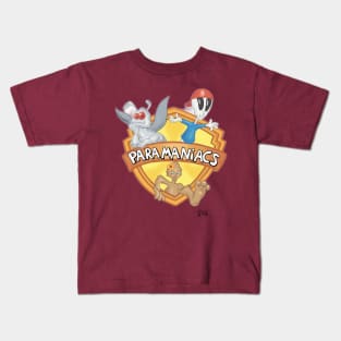 PARAMANIACS by James Polk Kids T-Shirt